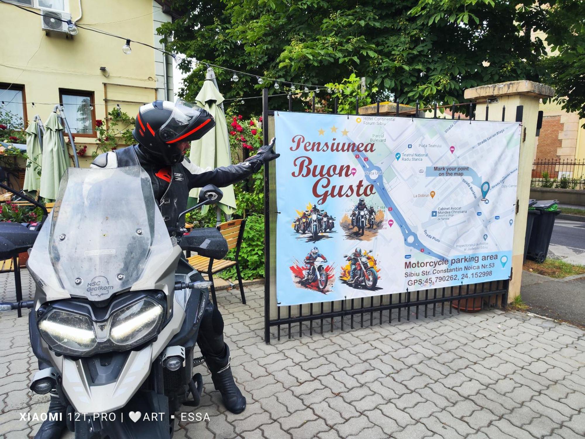 Pensiunea Buon Gusto Sibiu-Motorcyle Friendly,City Center エクステリア 写真